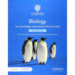 Cambridge International AS & A Level Biology Coursebook with Digital Access(2 Years)  -Pre Order