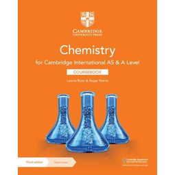 Cambridge International AS & A Level Chemistry Coursebook with Digital Access(2 Years)  -Pre Order