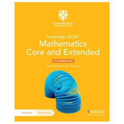 Cambridge IGCSE Mathematics Core and Extended Coursebook with Digital Version (2 Years Access) (3E)