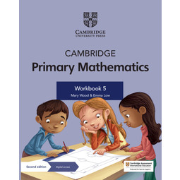 NEW Cambridge Primary Mathematics Workbook 5 with Digital Access (1 Year)
