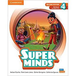 Super Minds Workbook Book with Digital Pack Level 4 (2nd Edition)