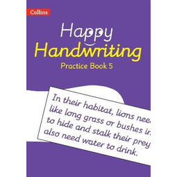 Happy Handwriting Practice Book 5
