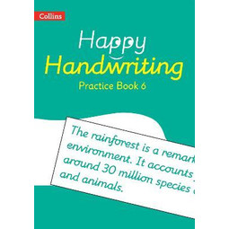 Happy Handwriting Practice Book 6