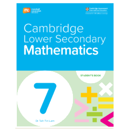 MC Cambridge Lower Secondary Mathematics Grade 7 - Student's Book + eBook Bundle (1 Year)