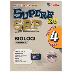 Superb 2.0 SBP Biologi (Dwibahasa) Tingkatan 4