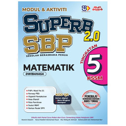 Superb 2.0 SBP Matematik (Dwibahasa) Tingkatan 5