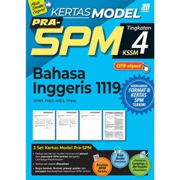 Kertas Model PRA-SPM English 1119 Form 4 (2023)