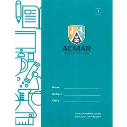 AIS No. 3 Small Square F5 70gsm 80pages	