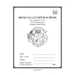 Sri KL Exercise Book No.10 - Small Square 70g 80pgs