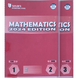 Mathematics Year 1 (Book 2 & 3) 2024 Edition