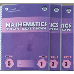 Mathematics Year 5 (Book 1,2,3) 2024 Edition