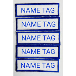 SMIS Name Tag (Blue) (5 pieces)-Pre Order