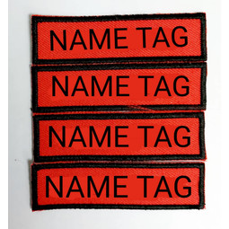 Student Name Tag (RED) (4 pieces per set)-Pre Order