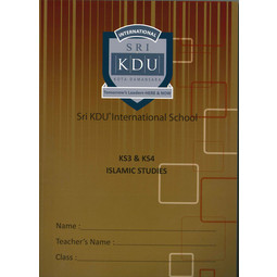 SKIS KS3 & KS4 Islamic Studies Writing Book 