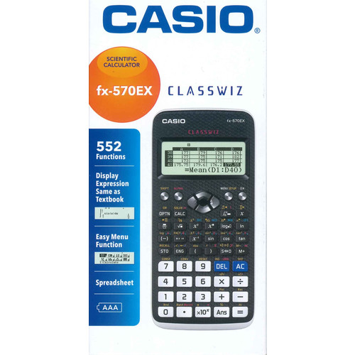 Calculator 570ex store