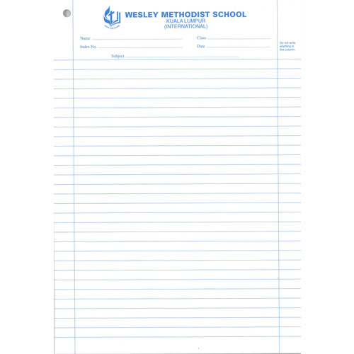 WMS A4 Assignment Pad 60g 40's