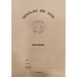 UCSI Exercise Book A4 Note Book 60g 80pgs 
